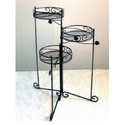 Soporte hierro plegable