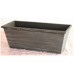 Jardinera gris 35cm