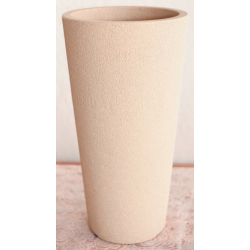 Maceta cono rustico