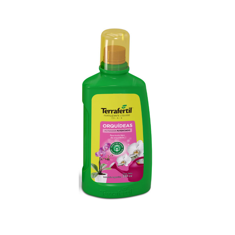 Terrafertil Orquídeas – Fertilizante Líquido 330 cc