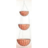 Colgante coco triple